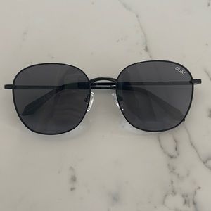Quay Jezabell Black Polarized Sunglasses in new condition.
